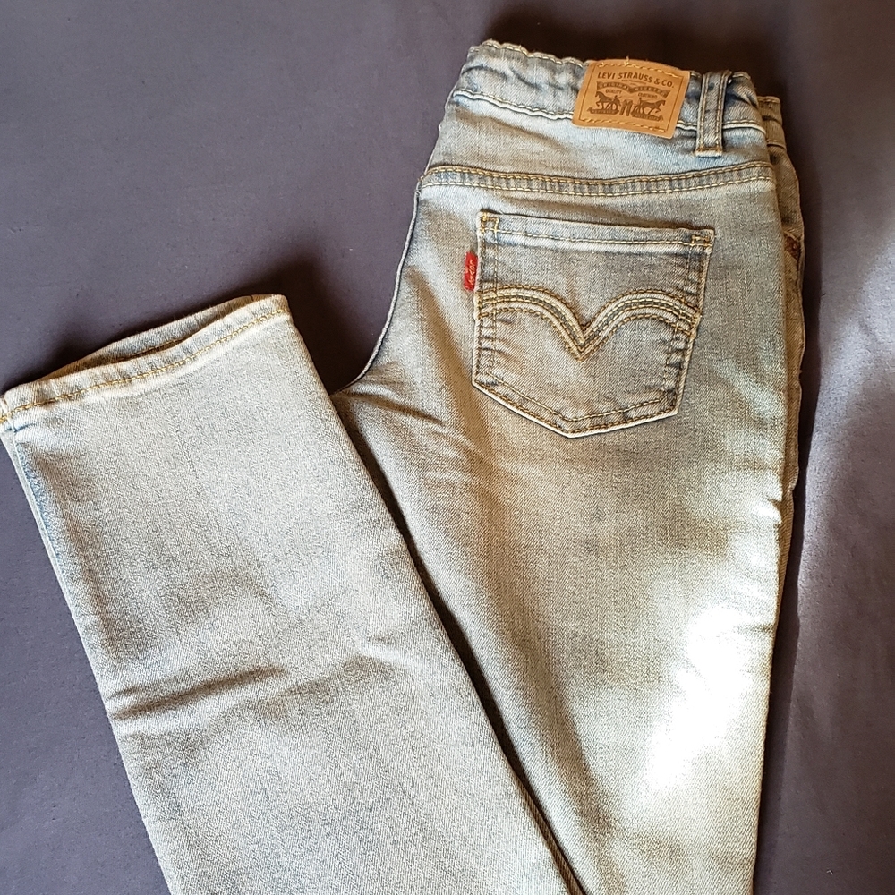 Levi's light skinny jeans